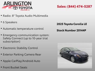 2025 Toyota Corolla LE