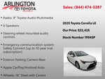 2025 Toyota Corolla LE