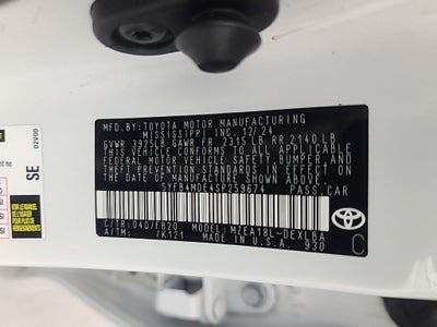 2025 Toyota Corolla LE