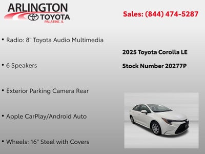 2025 Toyota Corolla LE