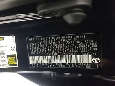 2025 Toyota Corolla LE