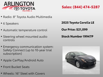 2025 Toyota Corolla LE