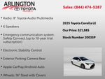 2025 Toyota Corolla LE