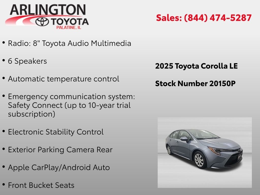 2025 Toyota Corolla LE