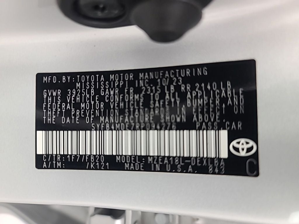 2024 Toyota Corolla LE