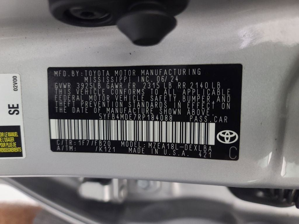 2024 Toyota Corolla LE