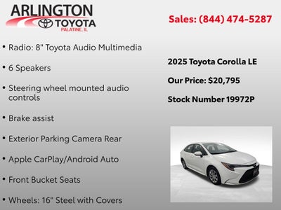 2025 Toyota Corolla LE