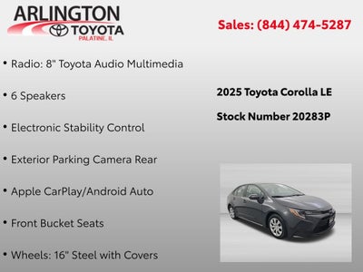 2025 Toyota Corolla LE