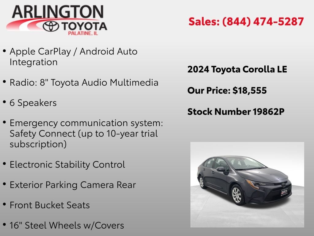 2024 Toyota Corolla LE