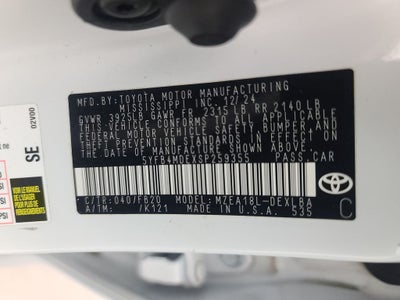 2025 Toyota Corolla LE