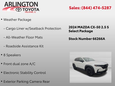2024 Mazda Mazda CX-50 2.5 S Select Package