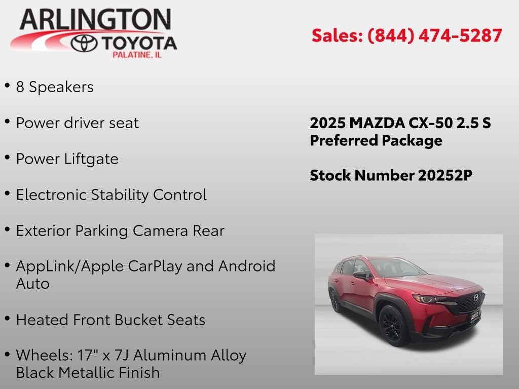 2025 Mazda Mazda CX-50 2.5 S Preferred Package