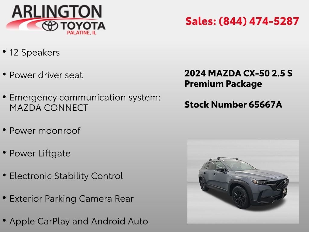 2024 Mazda Mazda CX-50 2.5 S Premium Package
