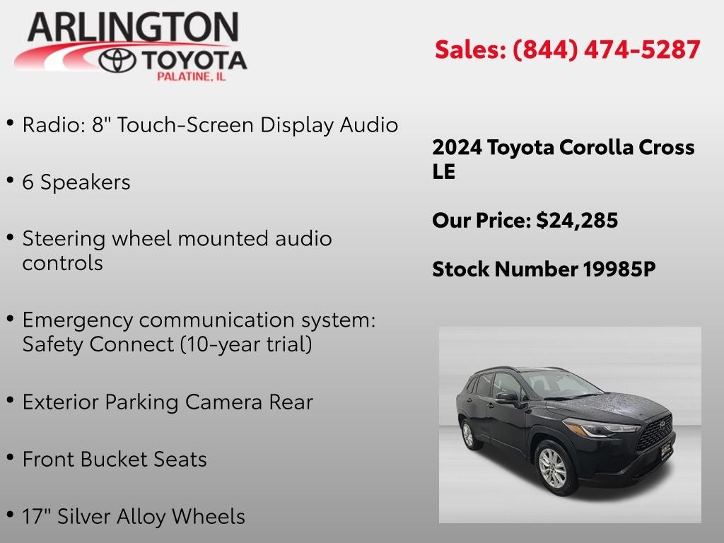 2024 Toyota Corolla Cross LE