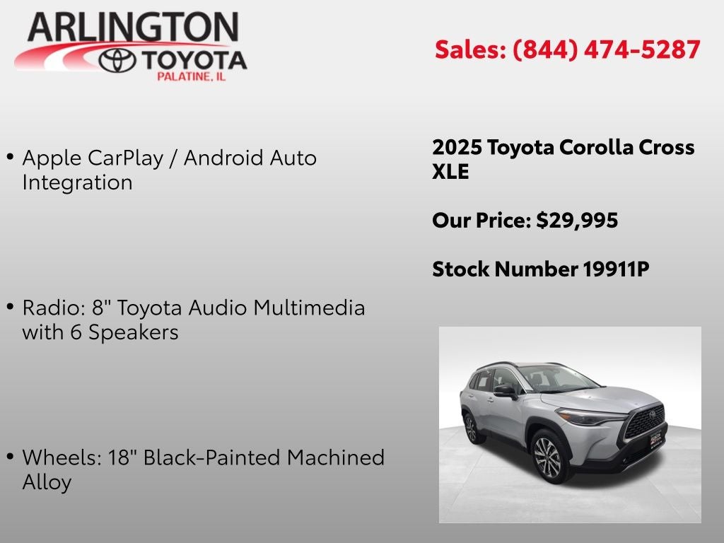 2025 Toyota Corolla Cross XLE
