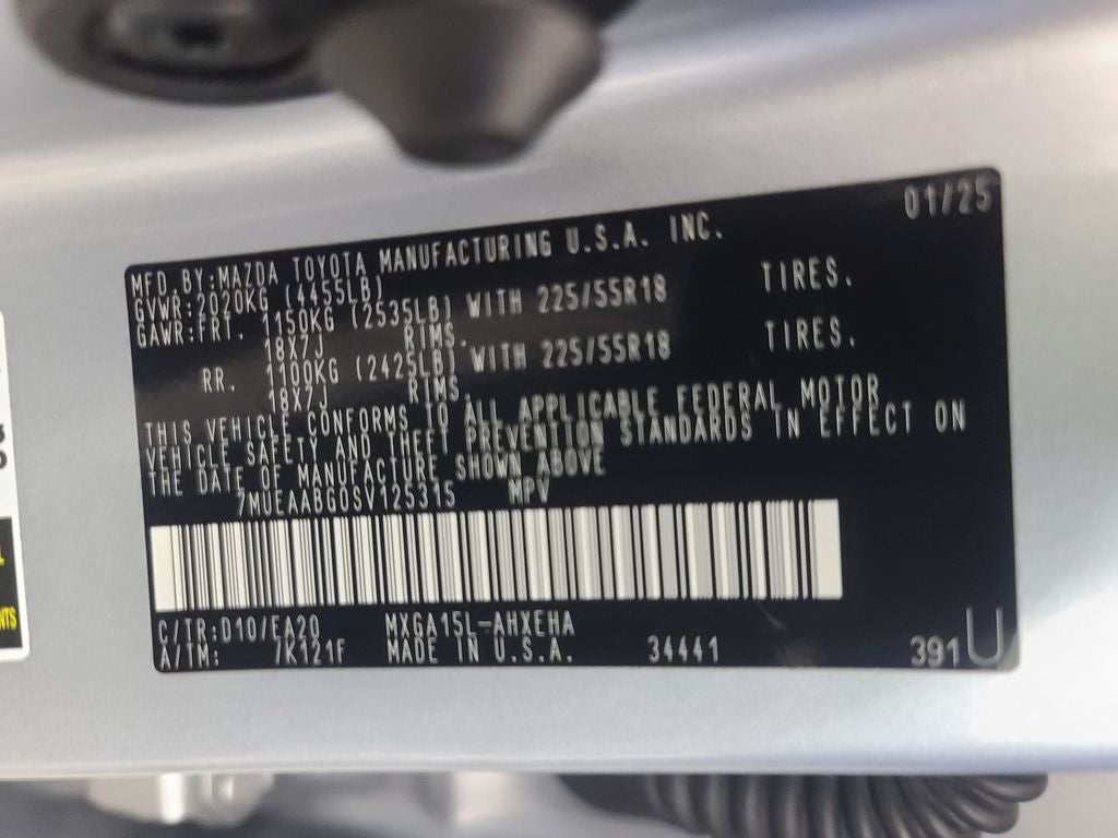 2025 Toyota Corolla Cross XLE