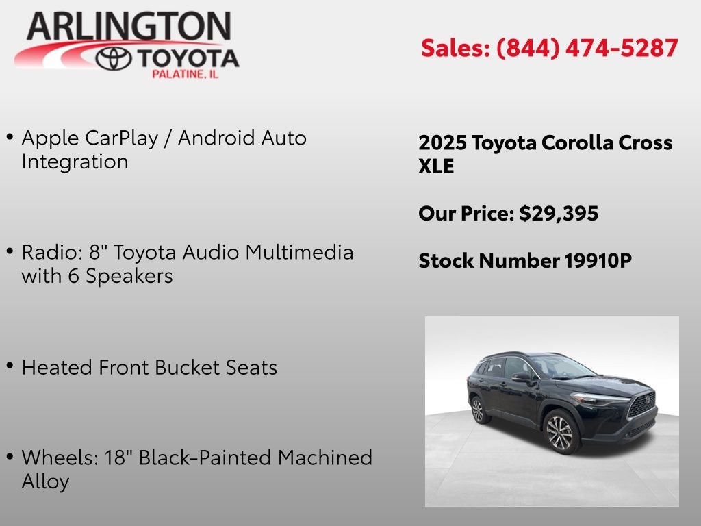 2025 Toyota Corolla Cross XLE