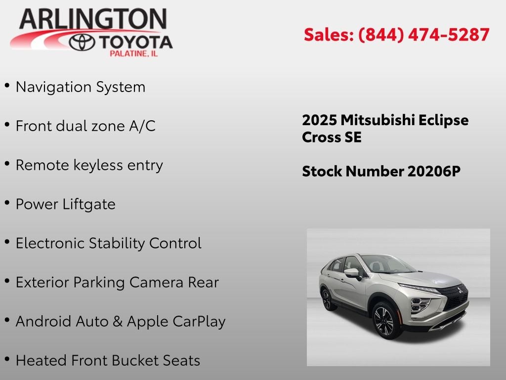 2025 Mitsubishi Eclipse Cross SE