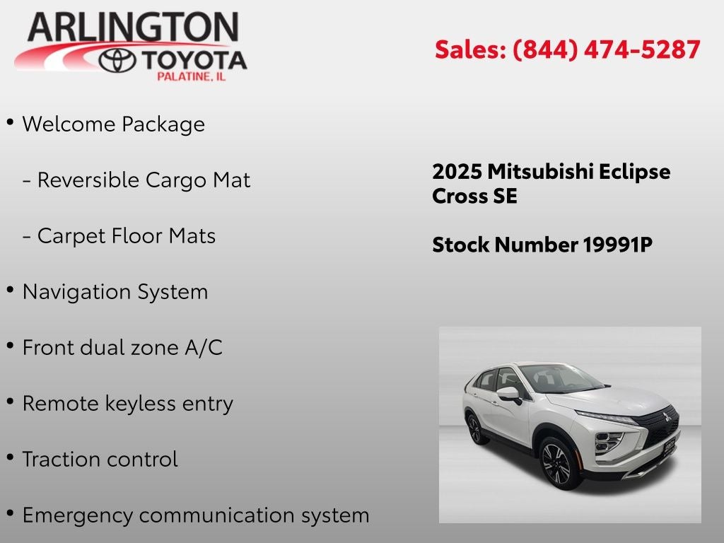 2025 Mitsubishi Eclipse Cross SE