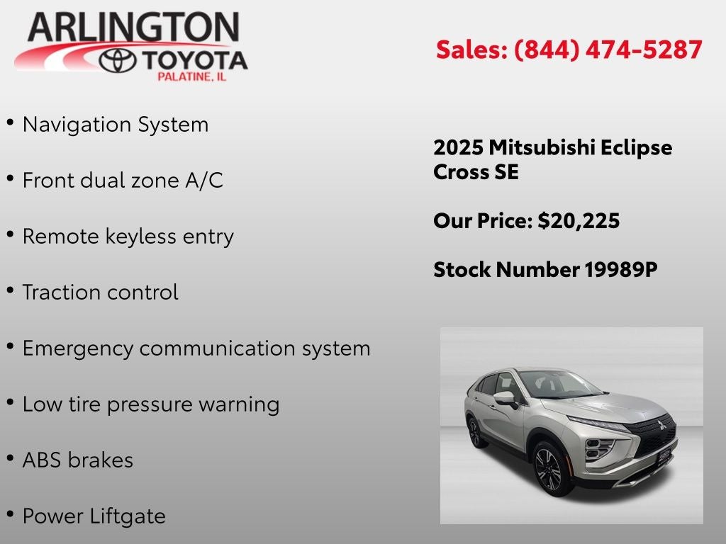 2025 Mitsubishi Eclipse Cross SE