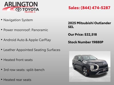 2025 Mitsubishi Outlander SEL
