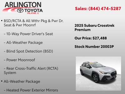 2025 Subaru Crosstrek Premium