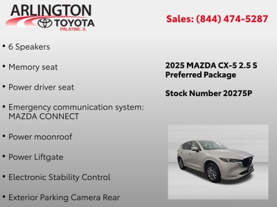 2025 Mazda Mazda CX-5 2.5 S Preferred Package
