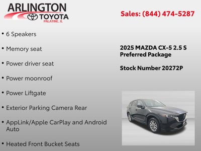2025 Mazda Mazda CX-5 2.5 S Preferred Package