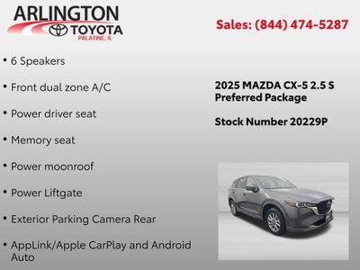 2025 Mazda Mazda CX-5 2.5 S Preferred Package