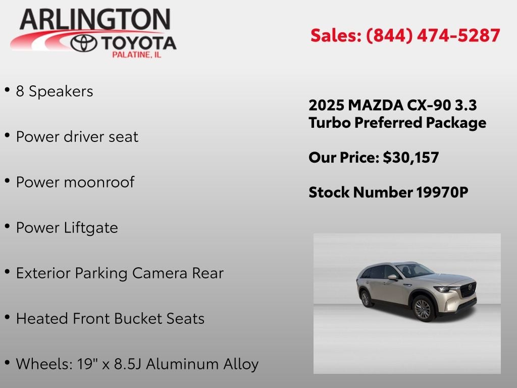 2025 Mazda Mazda CX-90 3.3 Turbo Preferred
