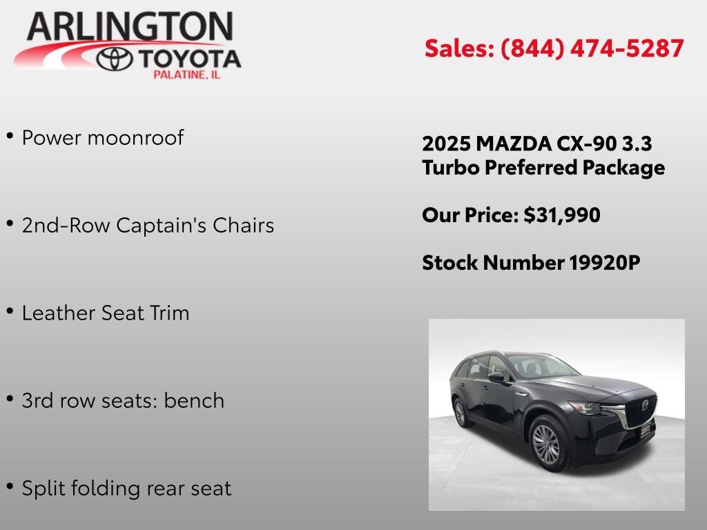 2025 Mazda Mazda CX-90 3.3 Turbo Preferred