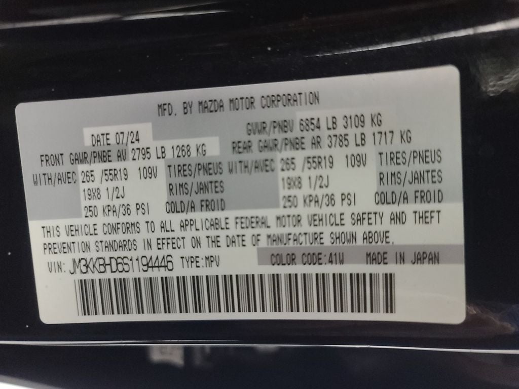 2025 Mazda Mazda CX-90 3.3 Turbo Preferred