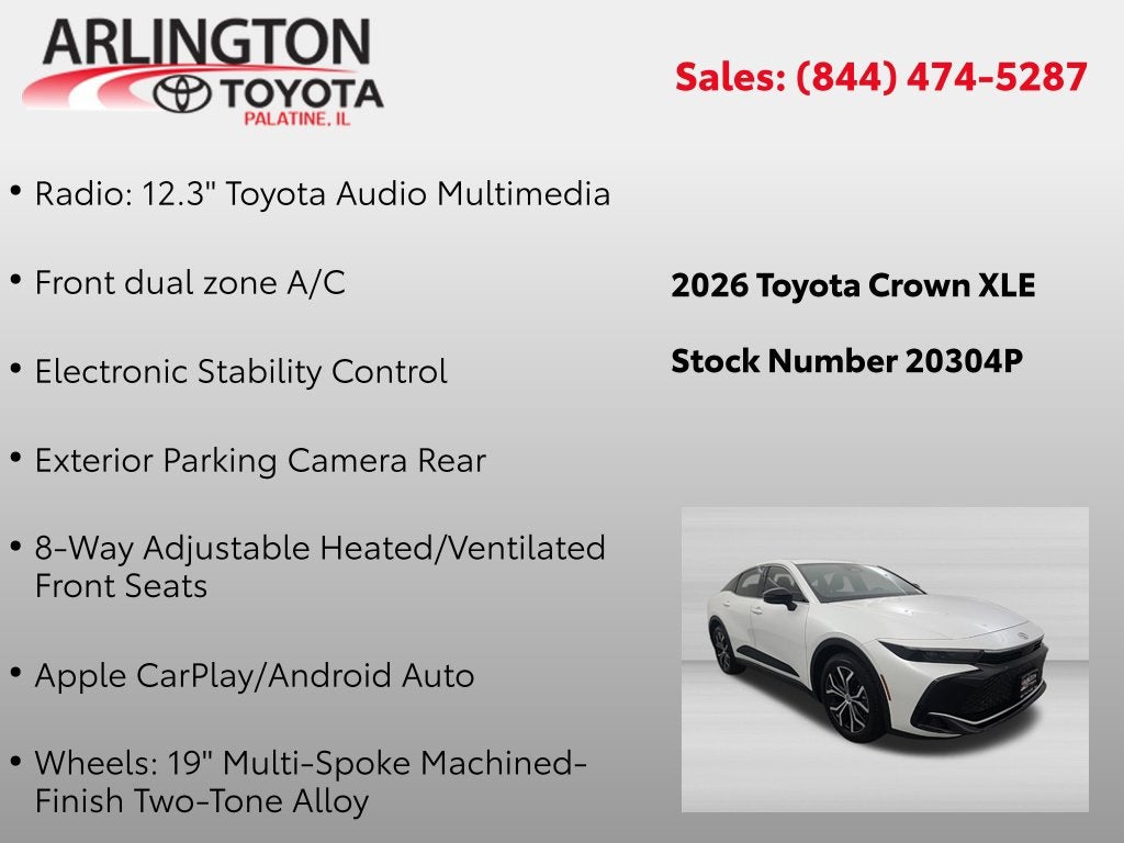 2026 Toyota Toyota Crown XLE