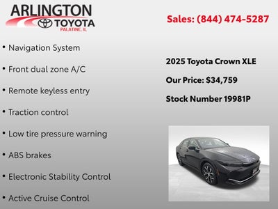 2025 Toyota Crown XLE