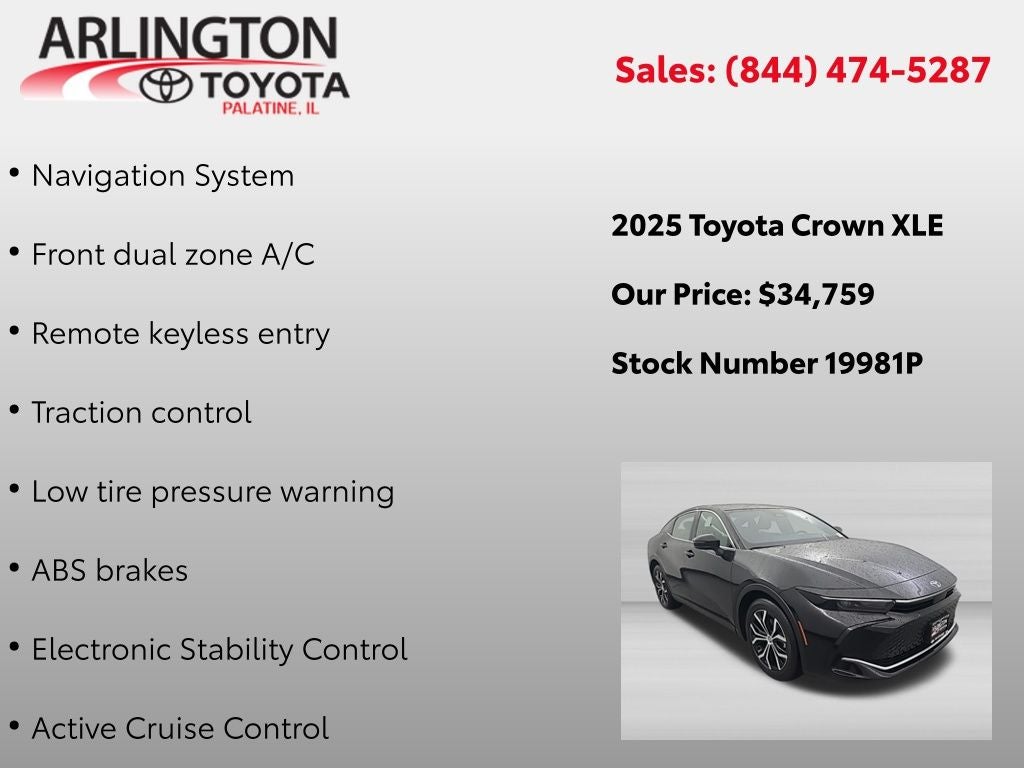 2025 Toyota Crown XLE