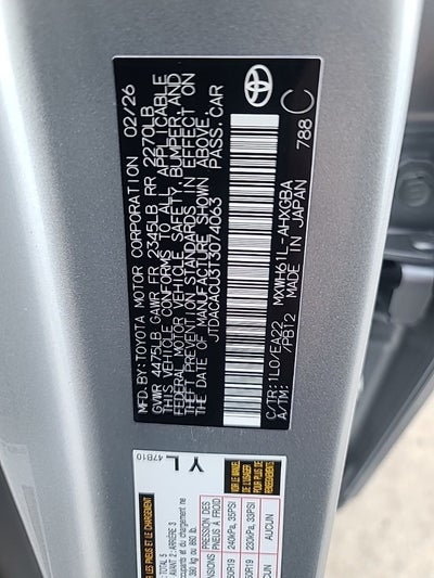 2026 Toyota Prius Plug-In Hybrid XSE