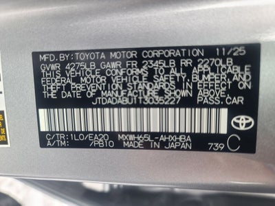 2026 Toyota Prius Limited