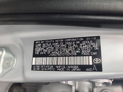 2013 Toyota PRIUS c Three