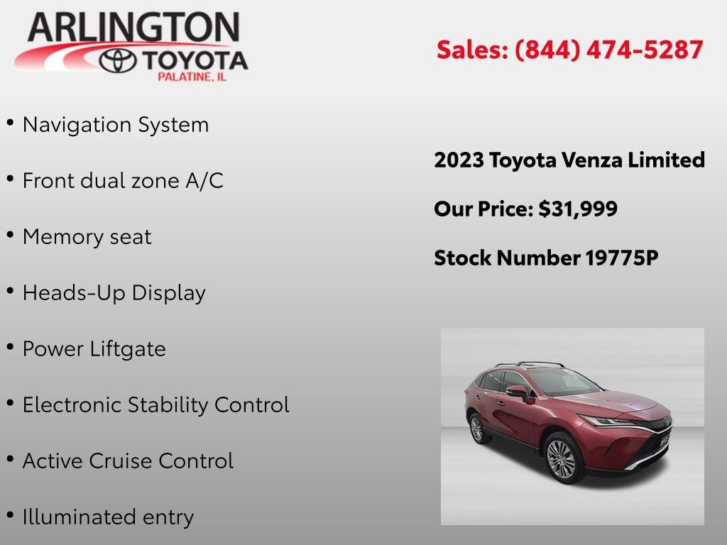 2023 Toyota Venza Limited