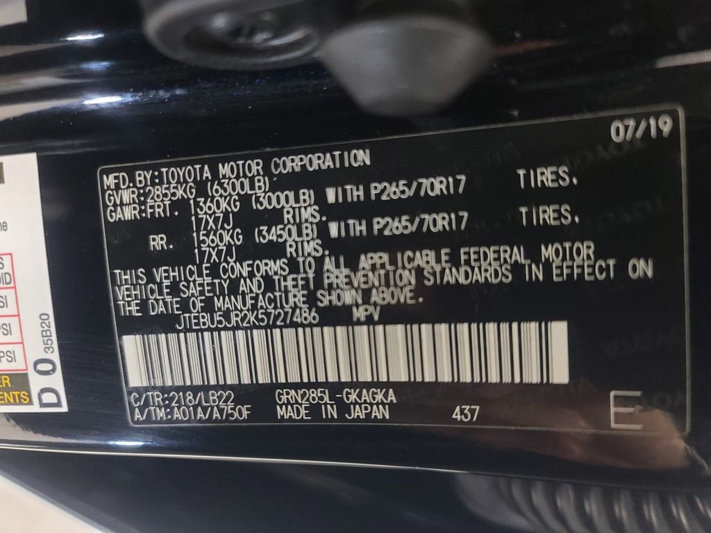 2019 Toyota 4Runner SR5 Premium