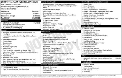 2024 Toyota RAV4 Hybrid XLE Premium