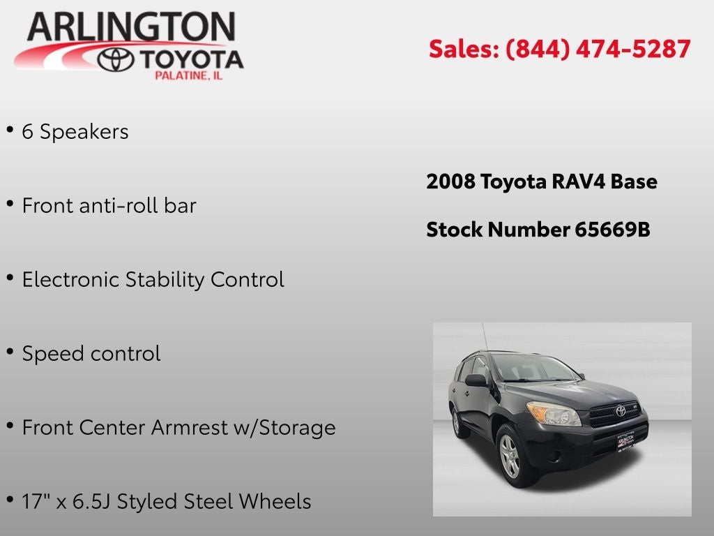 2008 Toyota RAV4 Base