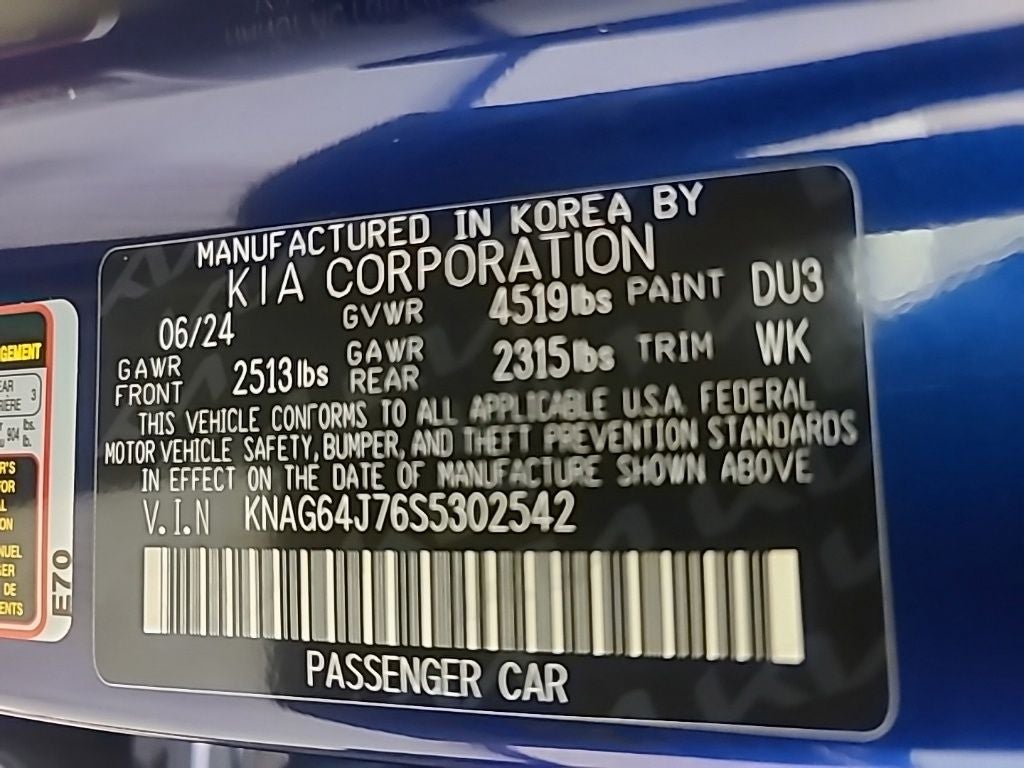 2025 Kia K5 GT-Line