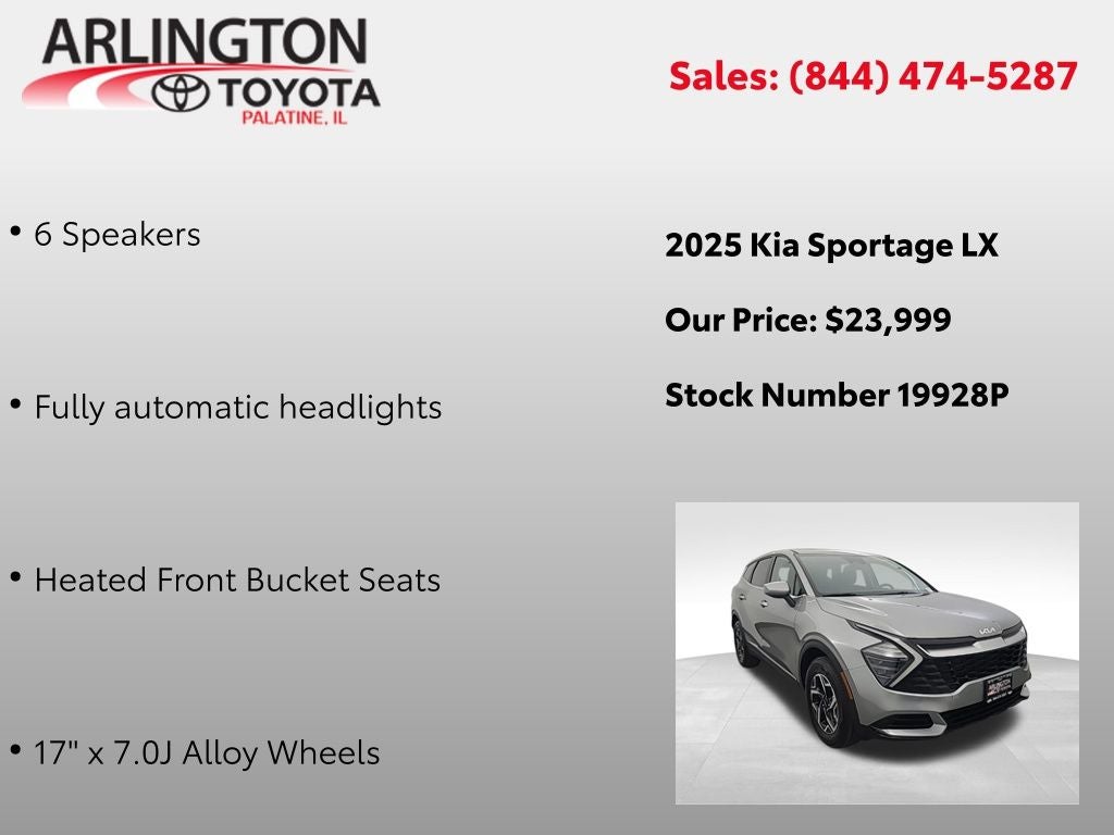2025 Kia Sportage LX
