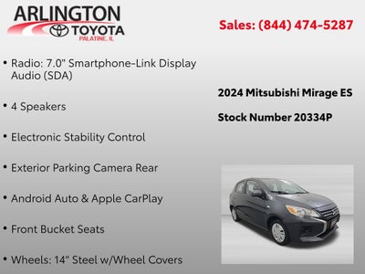 2024 Mitsubishi Mirage ES