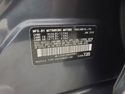 2024 Mitsubishi Mirage ES