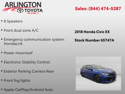 2018 Honda Civic EX