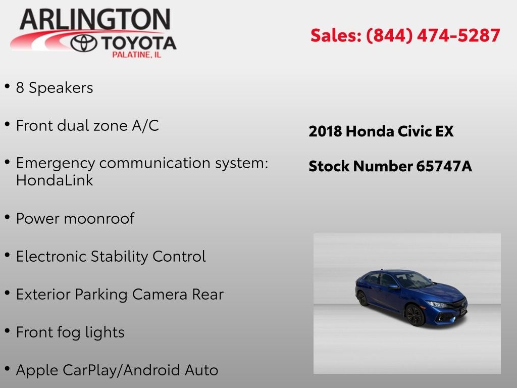 2018 Honda Civic EX