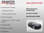 2016 Audi A6 3.0T Premium Plus quattro
