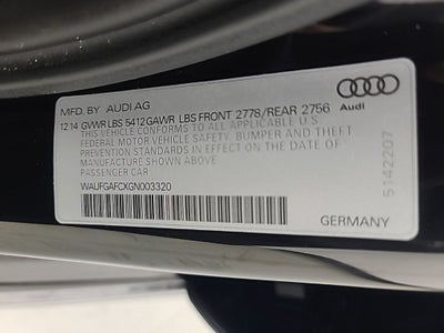 2016 Audi A6 3.0T Premium Plus quattro